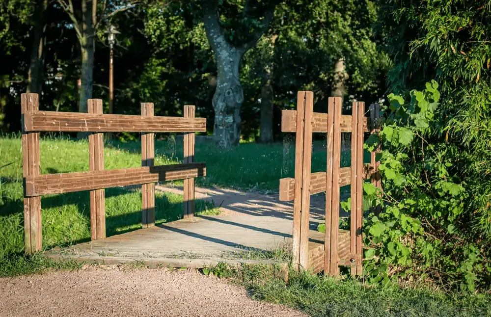 A sturdy fence on a Williston, VT property